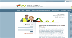 Desktop Screenshot of ageingatwork.eu